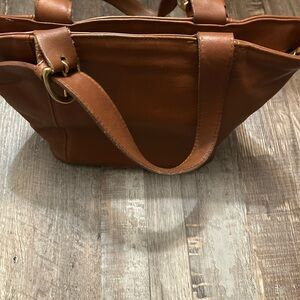 Coach Tan Leather Tote Bag